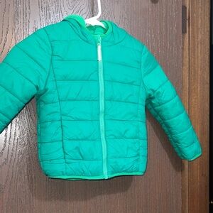 Cat & Jack Teal Puffer Jacket